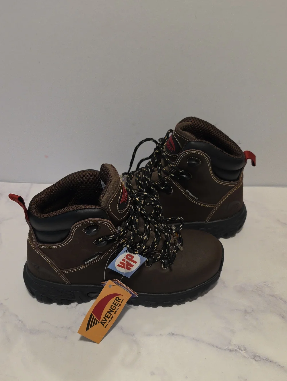 Avenger Brown Work Boots - Steel Toe Brand New